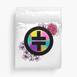 Take That - Colorful Symbol + Floral   Duvet Cover