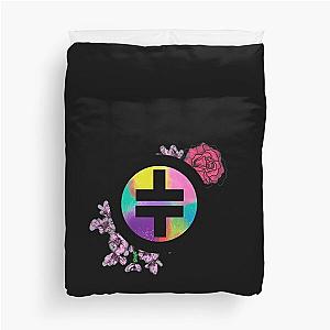 Take That - Colorful Symbol + Floral   Classic   Duvet Cover