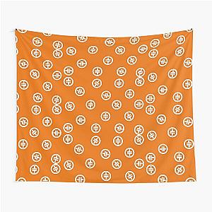 Take That - Orange Pattern Tapestry