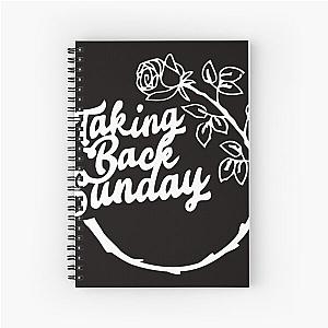 246 Taking Back Sunday Rose Spiral Notebook