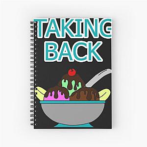 Taking Back Sunday - Ice Cream Sundae (WHITE) Essential Spiral Notebook