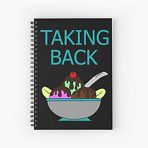 Taking Back Sunday - Ice Cream Sundae Spiral Notebook