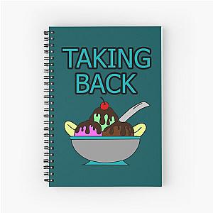 Taking Back Sunday - Ice Cream Sundae     Spiral Notebook