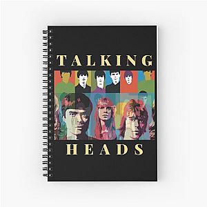 Talking heads classic retro Spiral Notebook