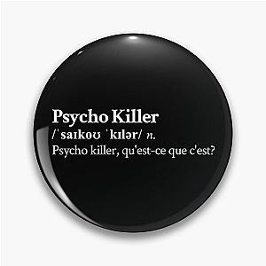 Talking Heads Aesthetic Quote Lyrics Rock 80s Black Pin