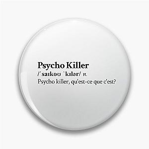 Talking Heads Aesthetic Quote Lyrics Rock 80s Pin