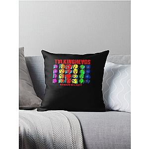 Talking heads classic Throw Pillow