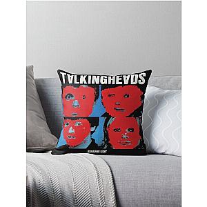 Talking Heads Remain in Light High Quality Throw Pillow