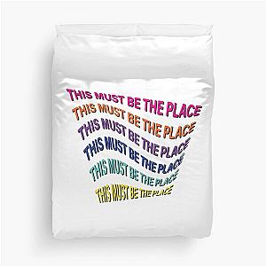 This Must Be The Place Talking Heads Duvet Cover