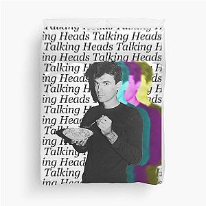 Talking Heads Poster  Duvet Cover