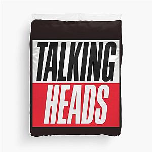 Talking Heads logo Duvet Cover