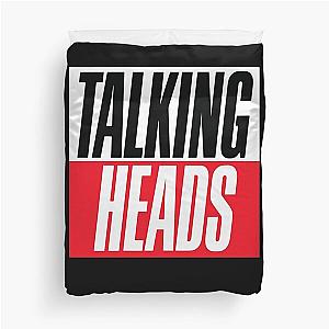 Talking Heads - logo Duvet Cover