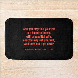 Talking Heads Bath Mat