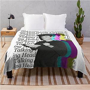 Talking Heads Poster  Throw Blanket