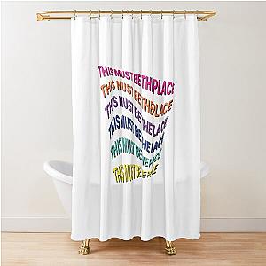 This Must Be The Place Talking Heads Shower Curtain