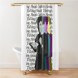 Talking Heads Poster  Shower Curtain