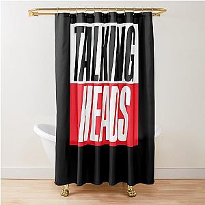 Talking Heads - logo Shower Curtain