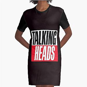 Talking Heads logo Graphic T-Shirt Dress