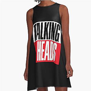 Talking Heads logo A-Line Dress