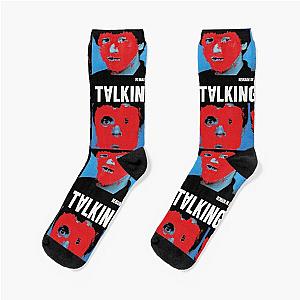 Talking Heads Remain in Light High Quality Socks