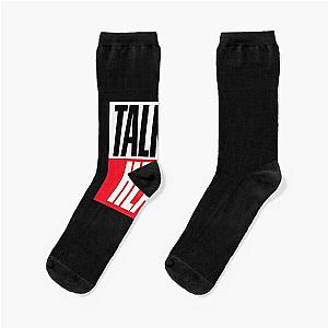 Talking Heads logo Socks