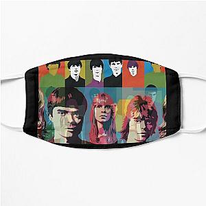 Talking heads classic retro Flat Mask