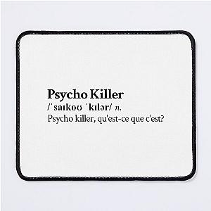 Talking Heads Aesthetic Quote Lyrics Rock 80s Mouse Pad