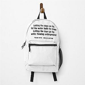 Talking Heads Backpack