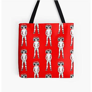 Radio head - talking heads All Over Print Tote Bag