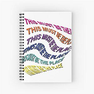 This Must Be The Place Talking Heads 2 Spiral Notebook