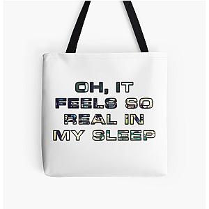 Tame Impala Bags - Tame Impala Apocalypse Dreams Lyrics All Over Print Tote Bag RB1504[ID725]