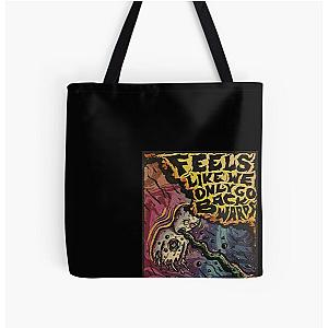 Tame Impala Bags - Feels Like We Only Go Backwards - Tame Impala Poster All Over Print Tote Bag RB1504[ID719]