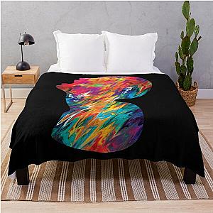 Aesthetic Throw Blanket Inspired by Tame Impala