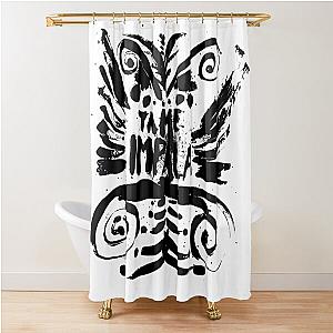 Vintage Funny Face Tame Impala Shower Curtain