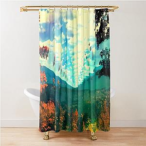 Vintage Funny Face Tame Impala Shower Curtain