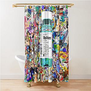 Vintage Funny Face Tame Impala Shower Curtain