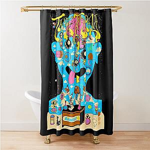 Vintage Funny Face Tame Impala Shower Curtain