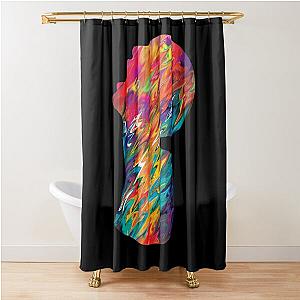aesthetic spacey impala shower curtain
