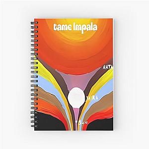 Vintage Funny Face Tame Impala Spiral Notebook