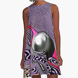 Vintage Funny Face A-Line Dress Tame Impala