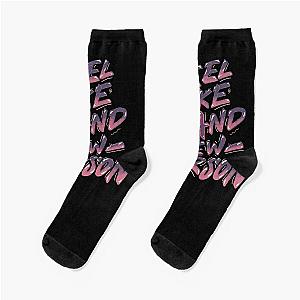Feel like a brand new person Socks