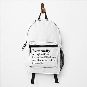 Eventually by Tame Impala Aesthetic Backpack