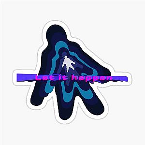 Tame Impala Let it happen Sticker remains the same
