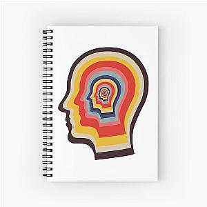 Tame Impala faces Spiral Notebook