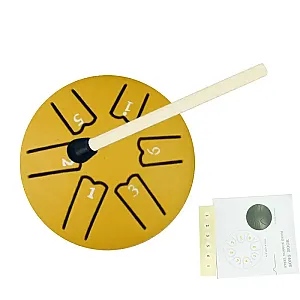 Steel Tongue Drum 6 Note 3 Inches A-Key Tank Drum