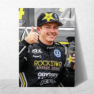 Rallycross Championship Icon Tanner Foust Posters