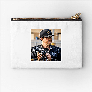 Master Of Precision Driving Tanner Foust Zipper Pouches