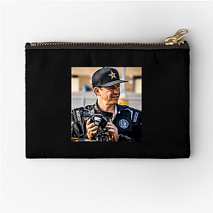 Master Of Precision Driving Tanner Foust Zipper Pouches