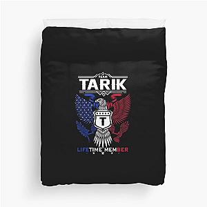 Tarik Name T Shirt - Tarik Eagle Lifetime Member Gift Item Tee Duvet Cover