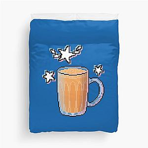 Nanyang Kopitiam Teh Tarik Pixel Art Duvet Cover